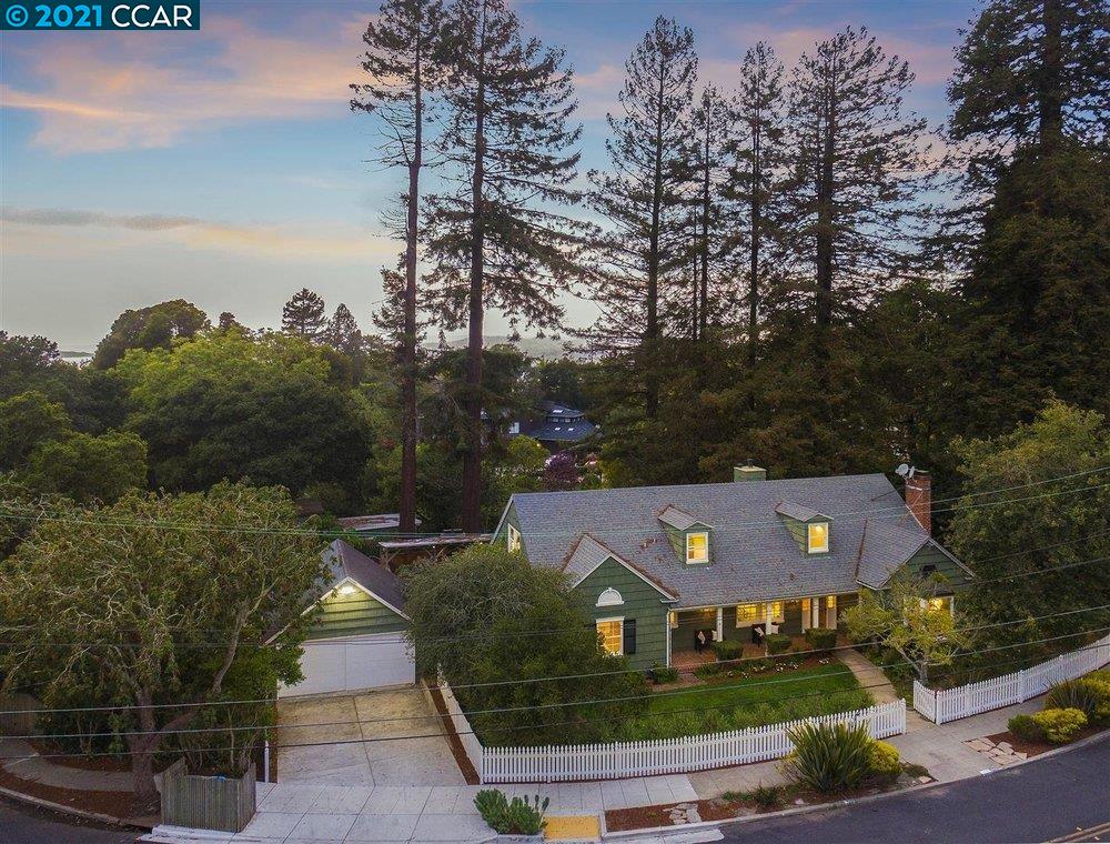 360 Rugby Avenue Berkeley, CA 94707 - Photo 1 of 1 a view of a house with a yard and lake view
