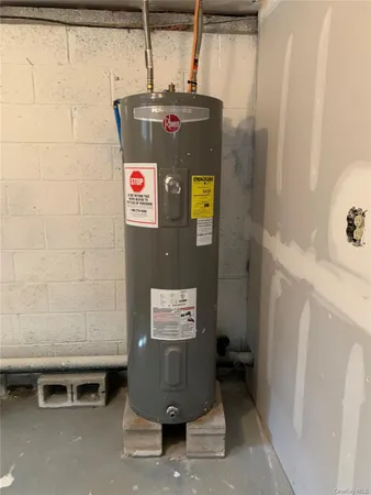 a view of water heater room