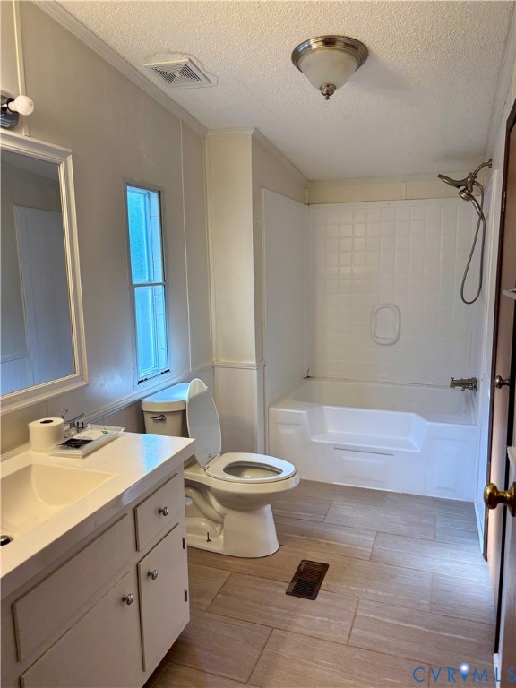 1225 Beech Forest Road Kenbridge, VA 23944 - Photo 14 of 33 a bathroom with a sink a toilet and bathtub