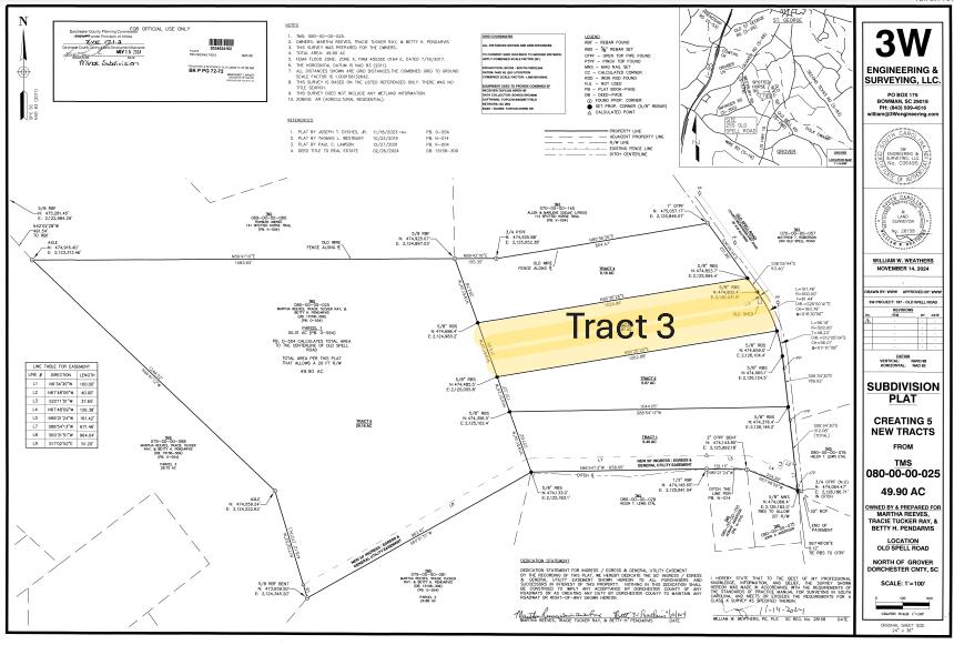 3 Old Spell Road, Unit 3 St. George, SC 29477 - Photo 3 of 3 tract 3