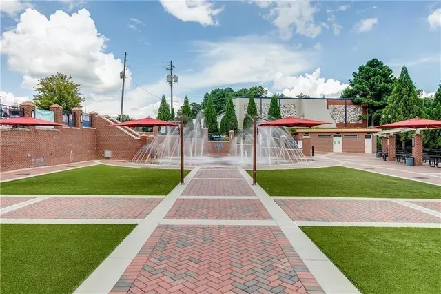 a view of a swimming pool