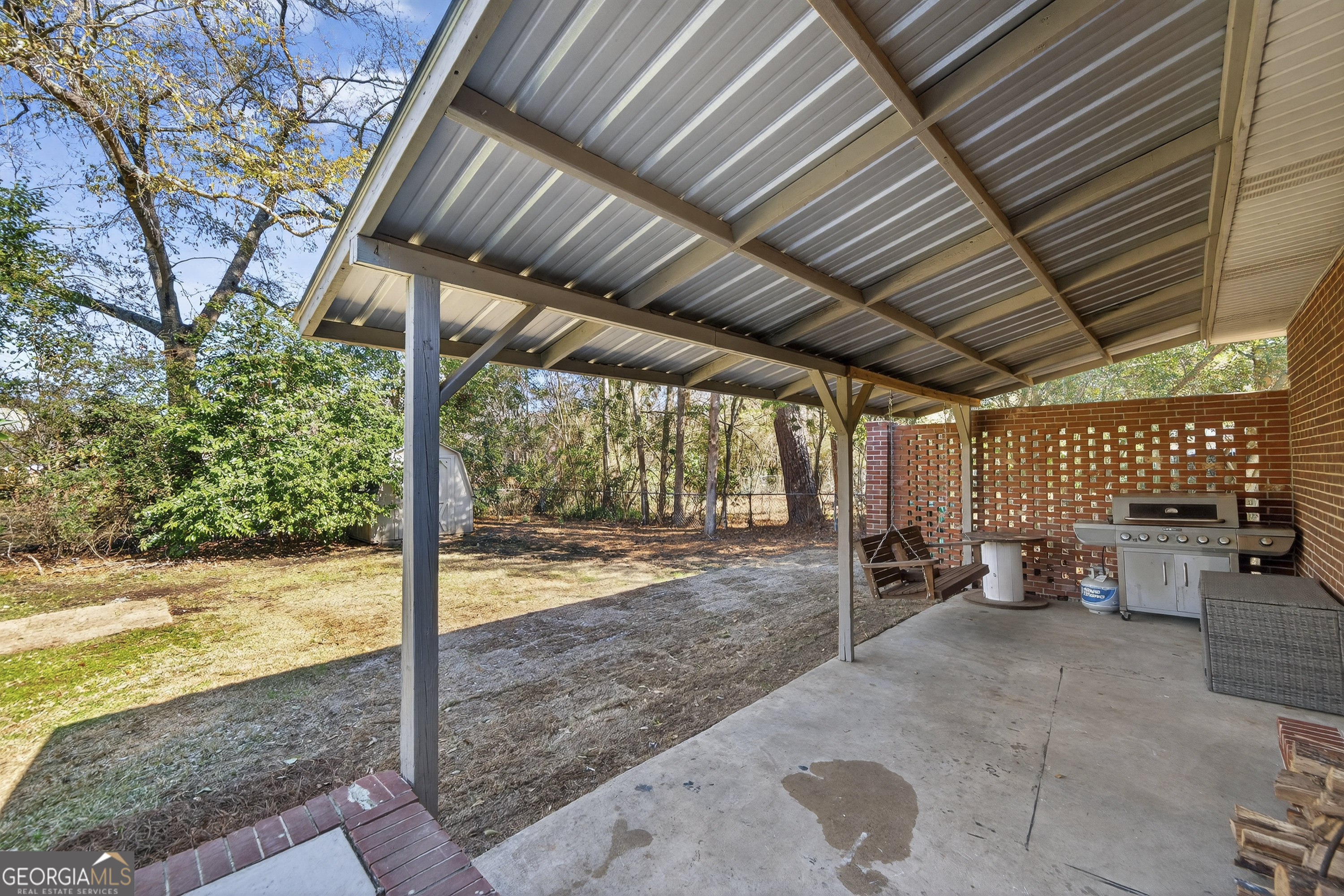 1739 Elmwood Road Milledgeville, GA 31061 - Photo 36 of 41 a view of a porch with furniture