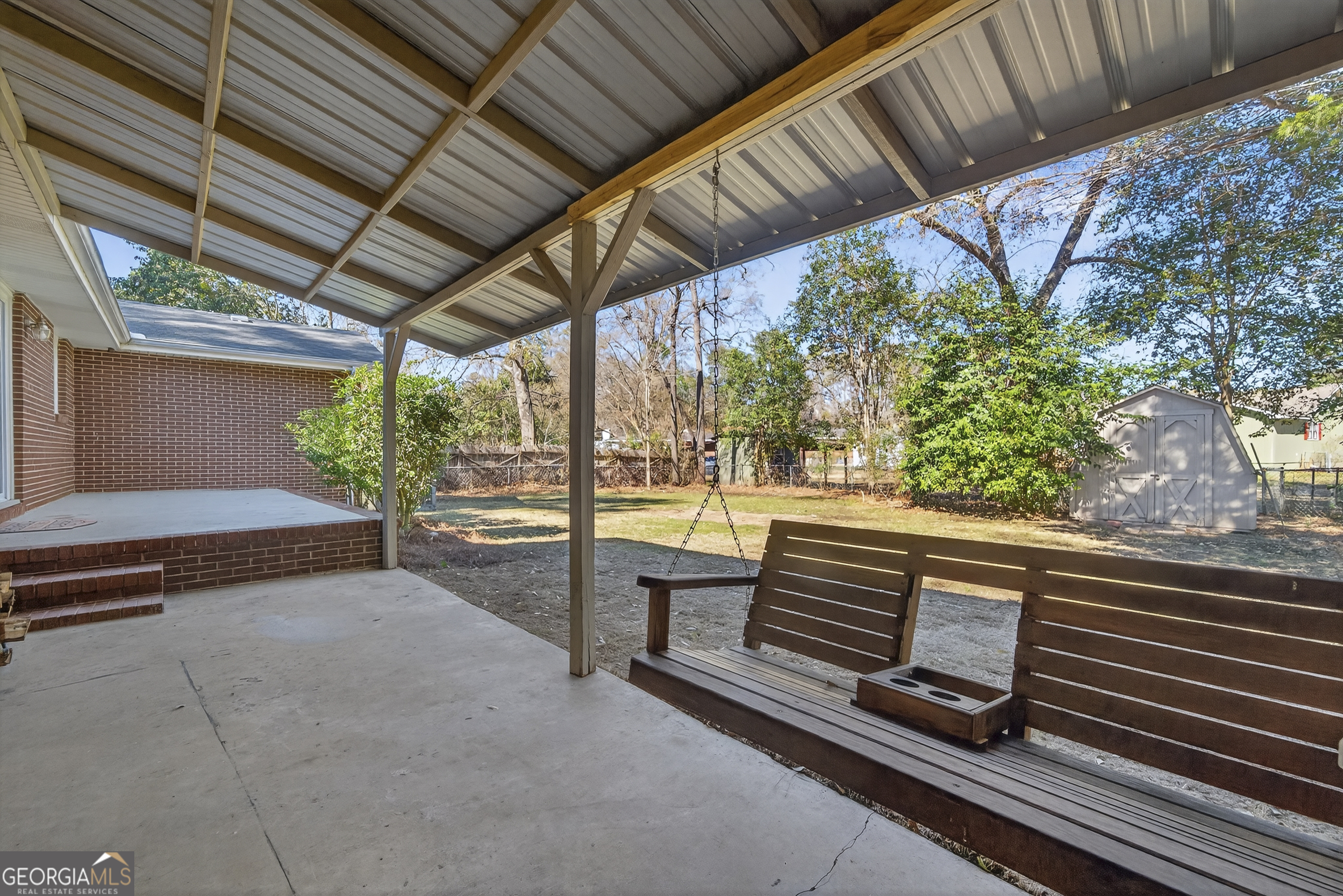 1739 Elmwood Road Milledgeville, GA 31061 - Photo 37 of 41 a view of outdoor space with seating