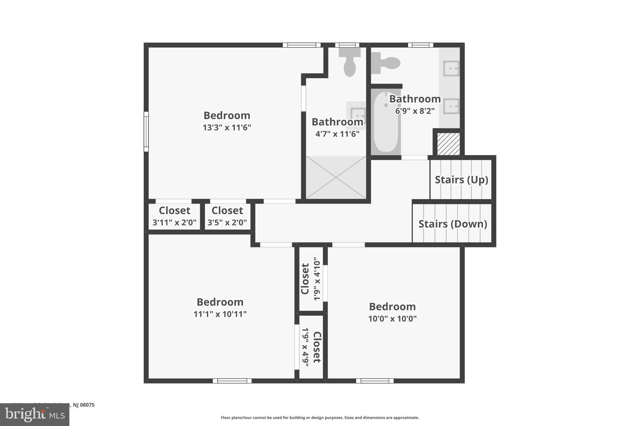 14 Montclair Drive Delran, NJ 08075 - Photo 45 of 46 Spacious floor plan with three bedrooms.