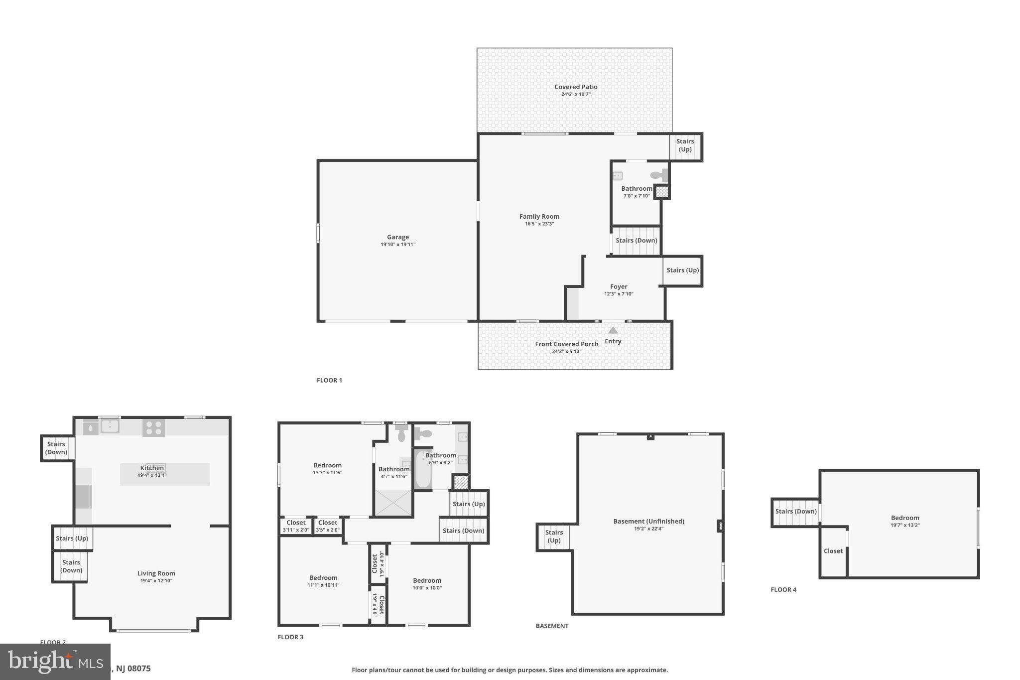 14 Montclair Drive Delran, NJ 08075 - Photo 46 of 46 Detailed floor plans for a spacious home.