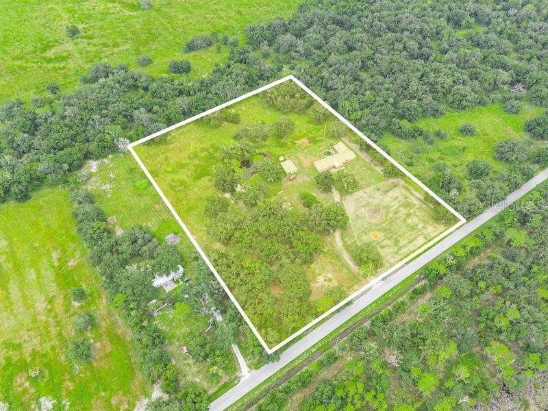 4485 Murphy Road Ona, FL 33865 - Photo 30 of 41 a view of a tennis court