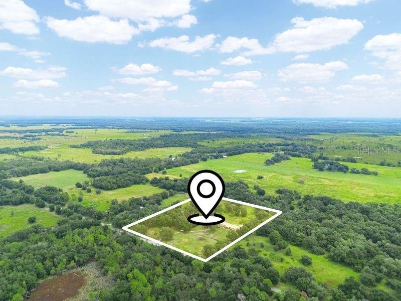 4485 Murphy Road Ona, FL 33865 - Photo 31 of 41 a view of a backyard with slide