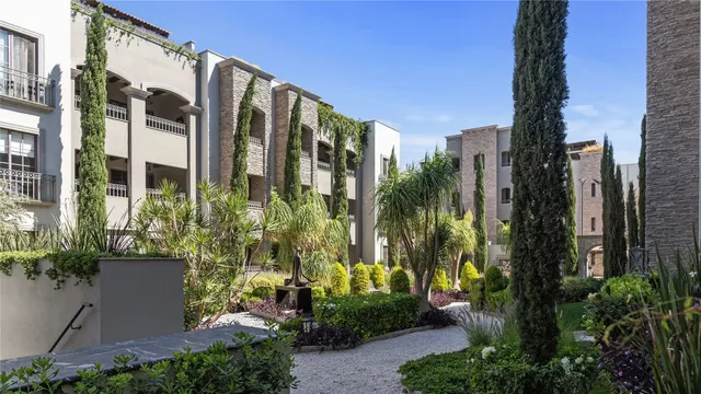 a view of a multi story building