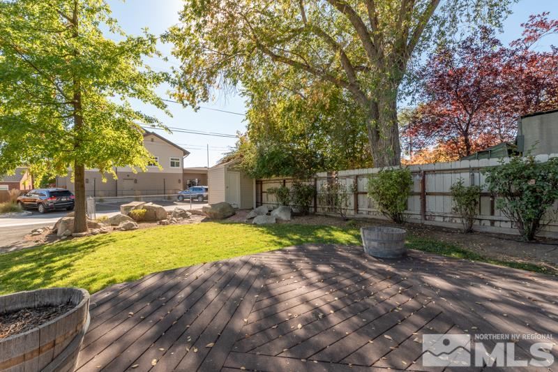 608 Cheney Street Reno, NV 89502 - Photo 20 of 22 a view of a backyard with swimming pool
