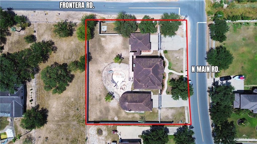 8413 North Main Street McAllen, TX 78504 - Photo 35 of 37 an aerial view of a house