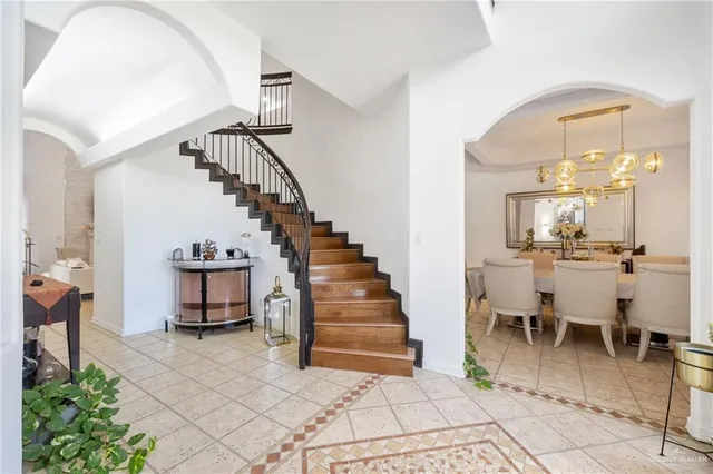 a view of entryway and hall