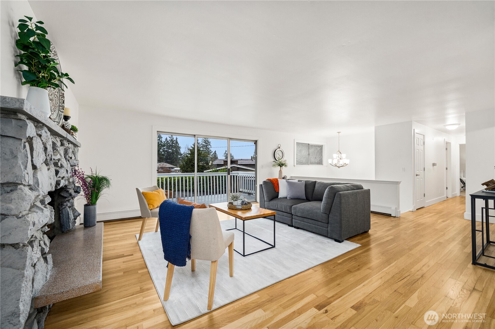 114 Southwest 313th Street Federal Way, WA 98023 - Photo 8 of 40 a living room with furniture and a large window