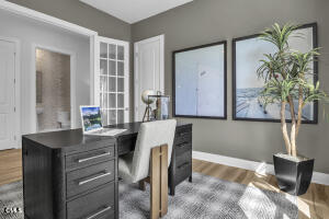1127 Masters Place Way, Unit 164 Durham, NC 27703 - Photo 31 of 45 a dining room with furniture and a potted plant
