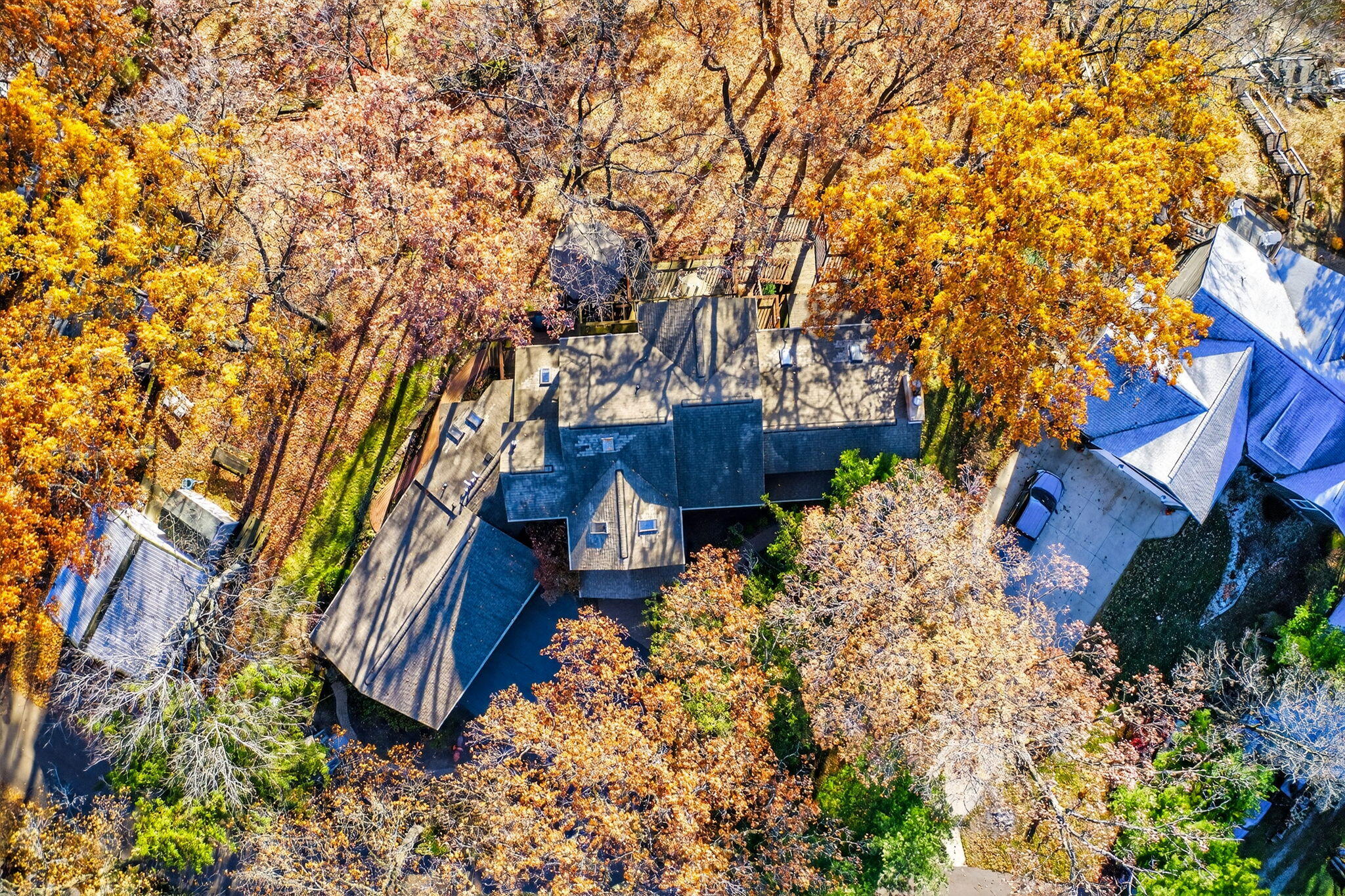 90888 Bluff Drive Marcellus, MI 49067 - Photo 4 of 79 Aerial view of property