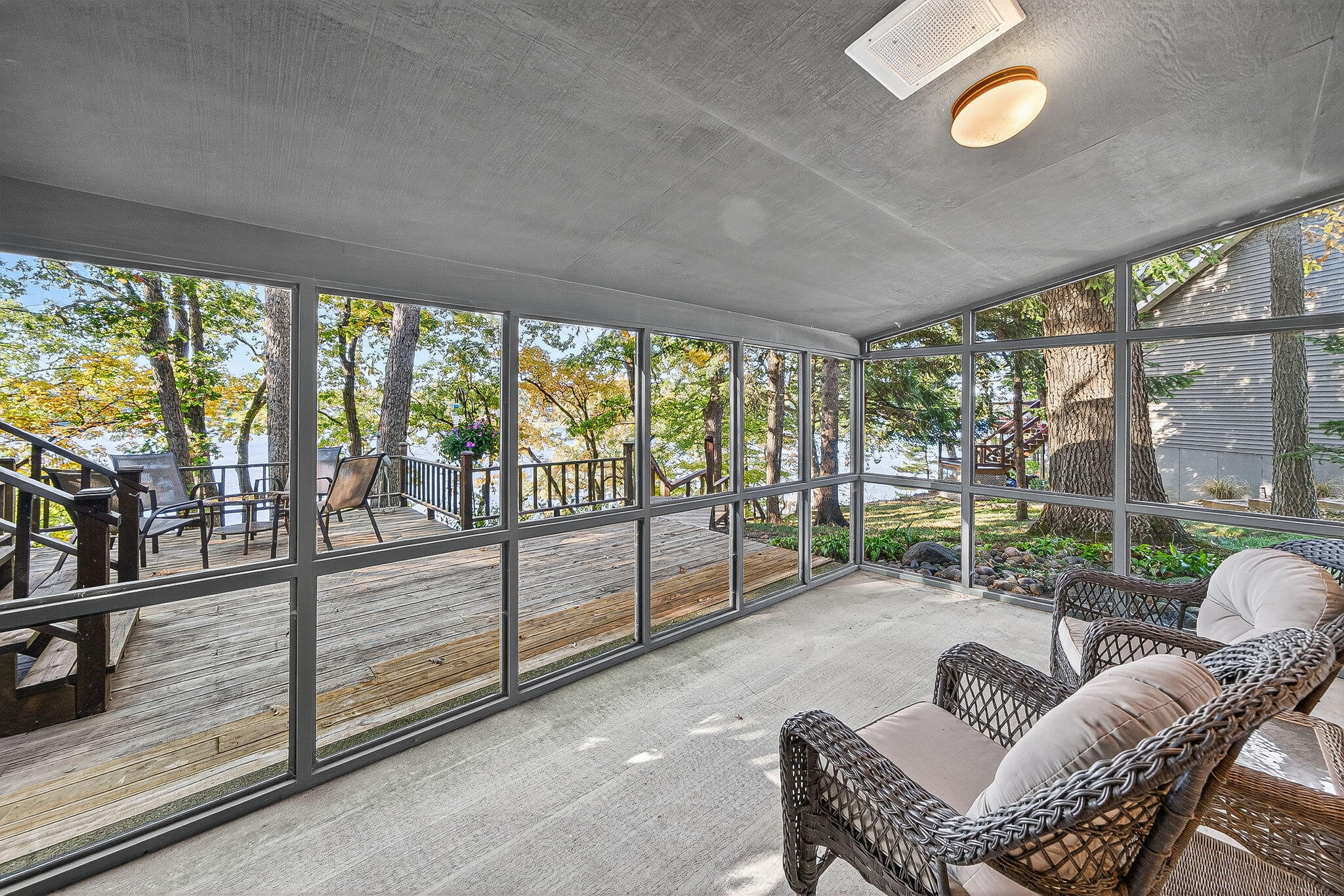 90888 Bluff Drive Marcellus, MI 49067 - Photo 54 of 79 Screened porch overlooking lake