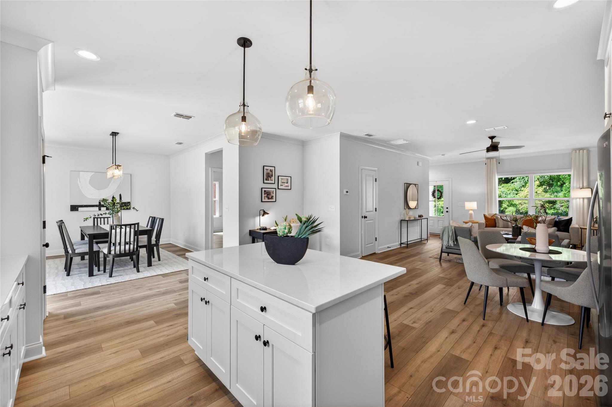 2965 Polk And White Road Charlotte, NC 28269 - Photo 10 of 38 a view of a dining room with furniture