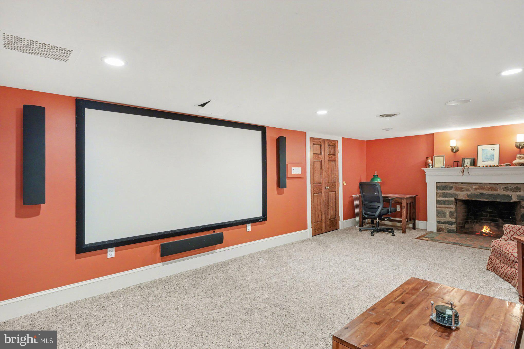 2723 Mill Road Doylestown, PA 18902 - Photo 31 of 39 a view of an empty room with furniture and a fireplace