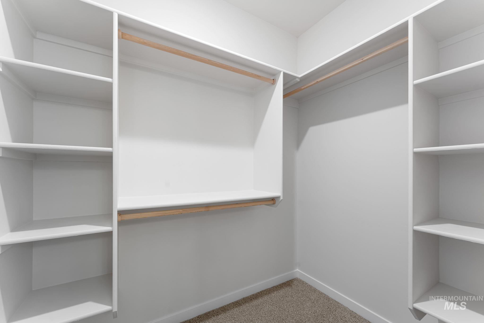 2220 Great Basin Way Burley, ID 83318 - Photo 24 of 39 Walk in closet featuring light colored carpet