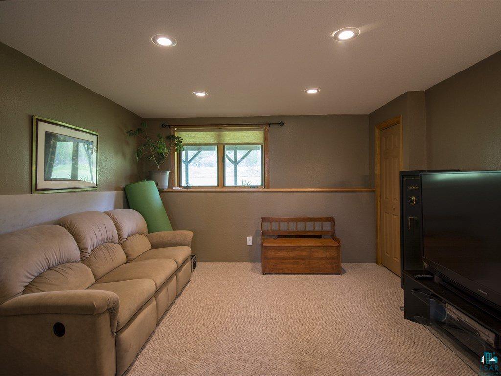 4310 Vermilion Road Duluth, MN 55803 - Photo 9 of 24 Lower Level Rec Room/ Media room