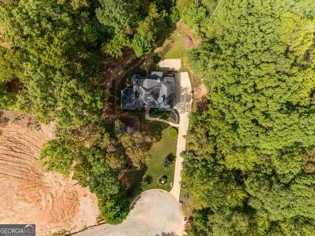 a house view with a yard