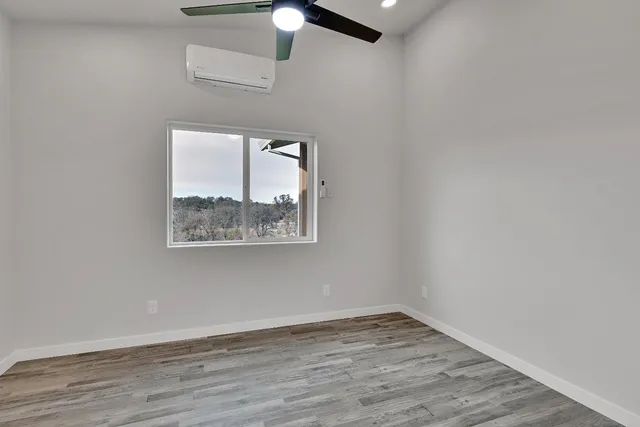 wooden floor in an empty room