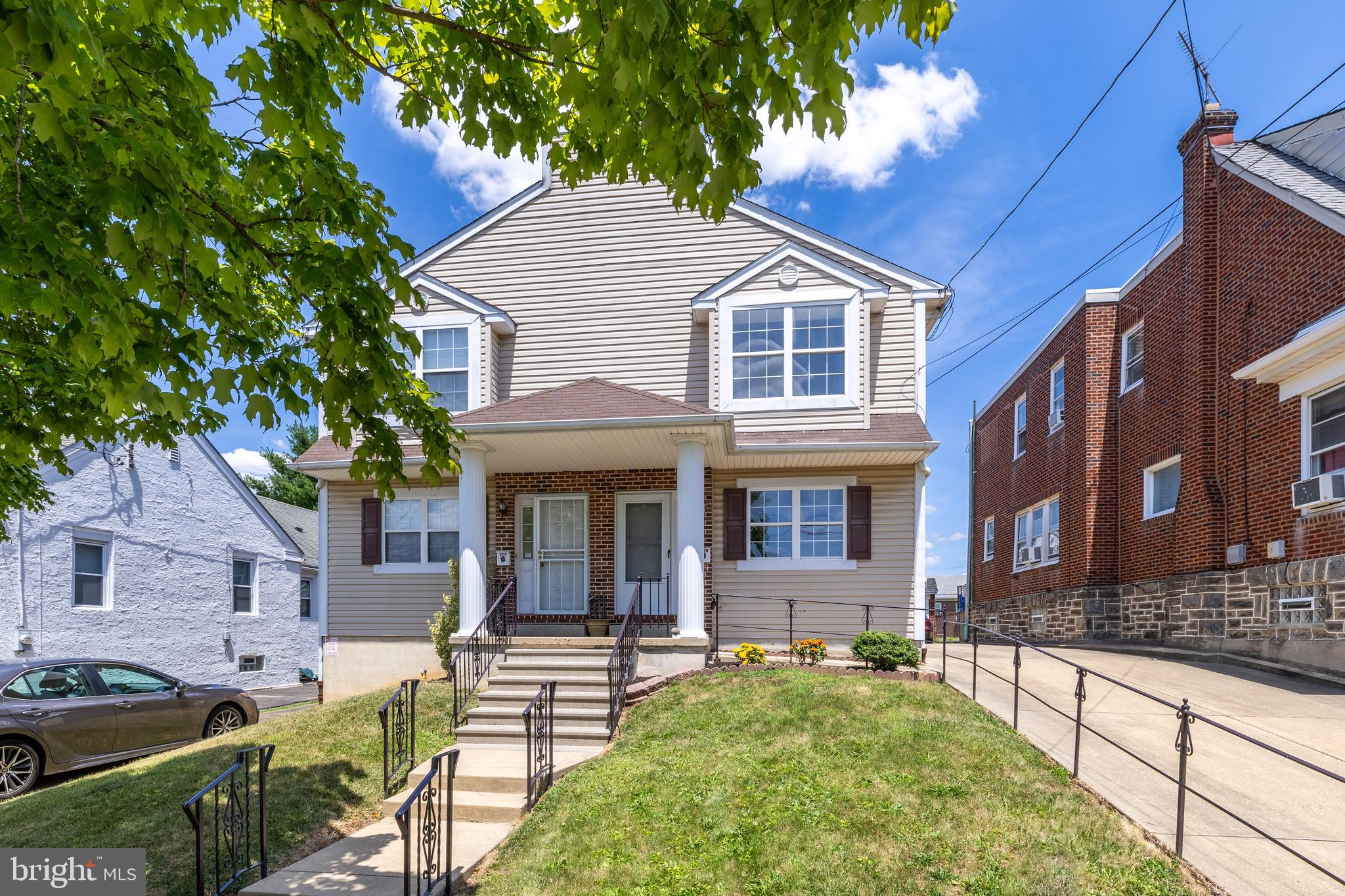 1719 Ripley Street Philadelphia, PA 19111 - Photo 2 of 37 Front showing both sides of twins