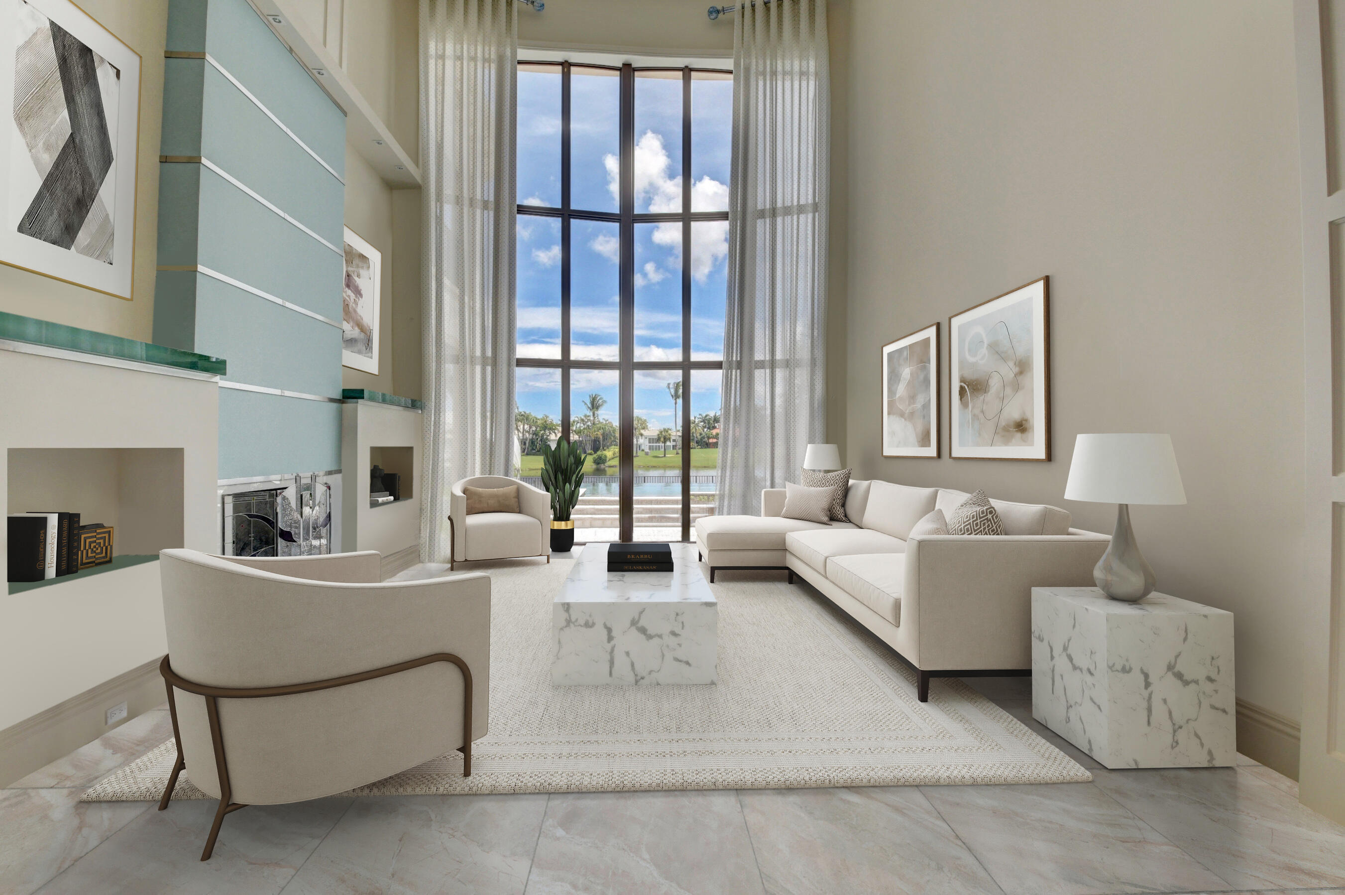 6836 Queenferry Circle Boca Raton, FL 33496 - Photo 8 of 41 Living Room