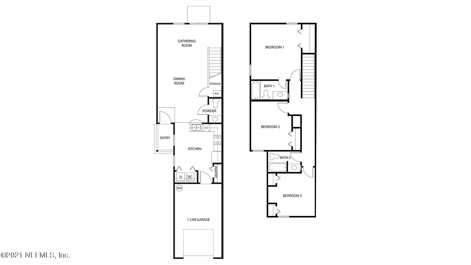 70 Java Lane St. Augustine, FL 32092 - Photo 2 of 31 a picture of a floor plan