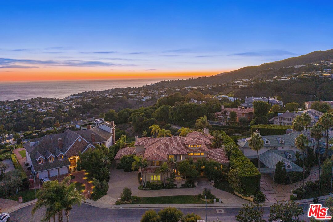 1452 Vía Cresta Pacific Palisades, CA 90272 - Photo 21 of 24 a view of a city with mountains