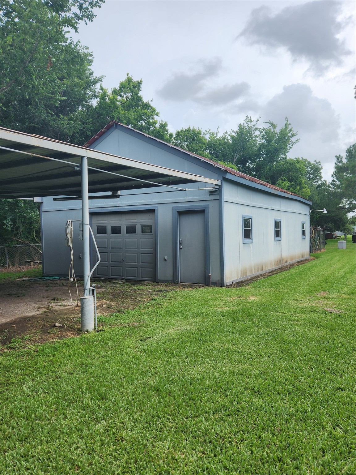 4503 Allen-Genoa Road Pasadena, TX 77504 - Photo 43 of 50 VIEW OF CARPORT & DETACHED GARAGE