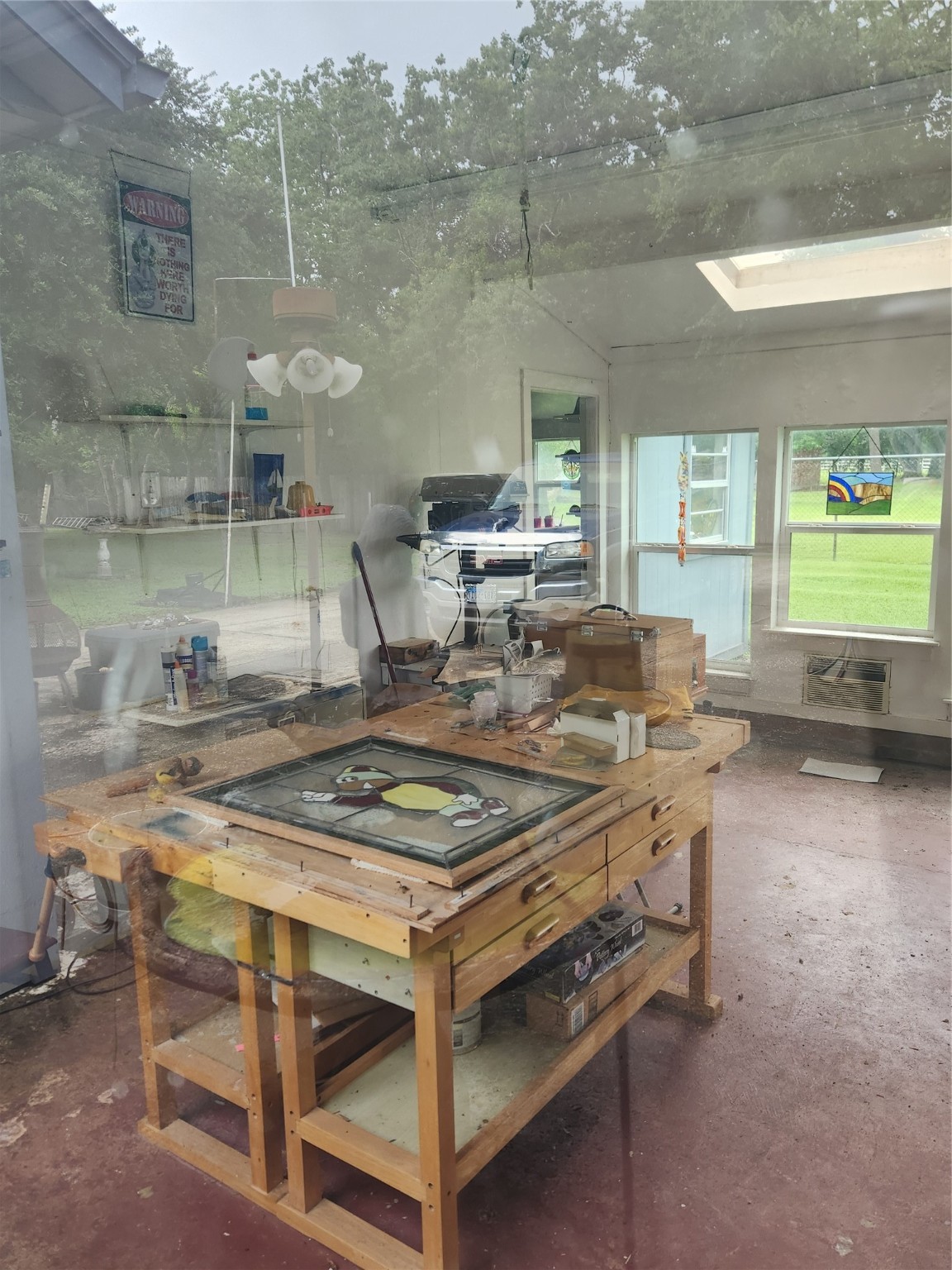 4503 Allen-Genoa Road Pasadena, TX 77504 - Photo 47 of 50 SEPARATE WORKSHOP OFF OF 2 CAR ATTACHED GARAGE