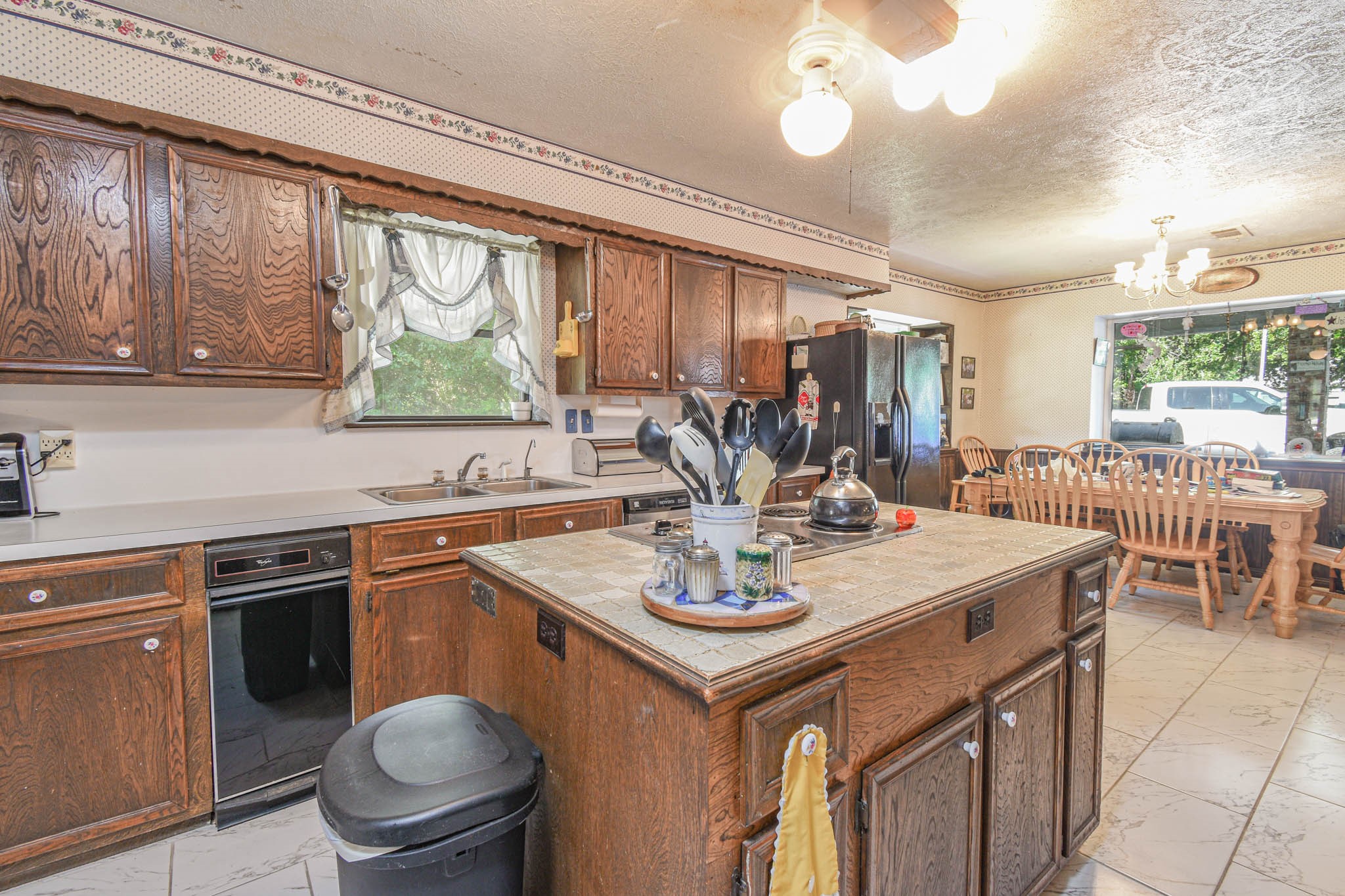 4503 Allen-Genoa Road Pasadena, TX 77504 - Photo 10 of 50 KITCHEN HAS COOKTOP IN ISLAND, DOUBLE OVEN, DISHWASHER & TRASH COMPACTOR