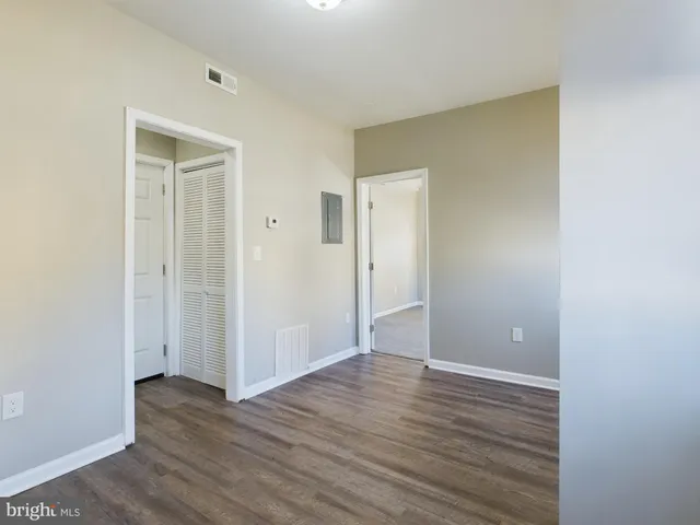 wooden floor in an empty room
