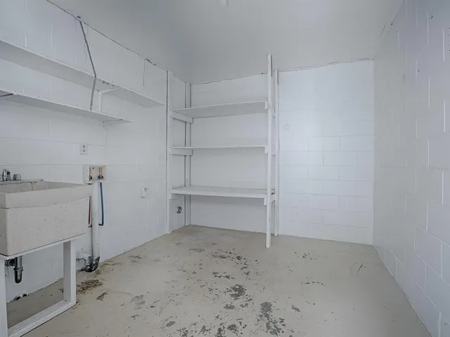 a view of a room with closet