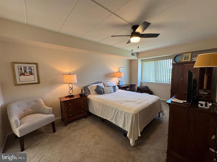 10201-00 Bustleton Avenue, Unit A1 Philadelphia, PA 19116 - Photo 7 of 16 a spacious bedroom with a bed a couch and a chandelier