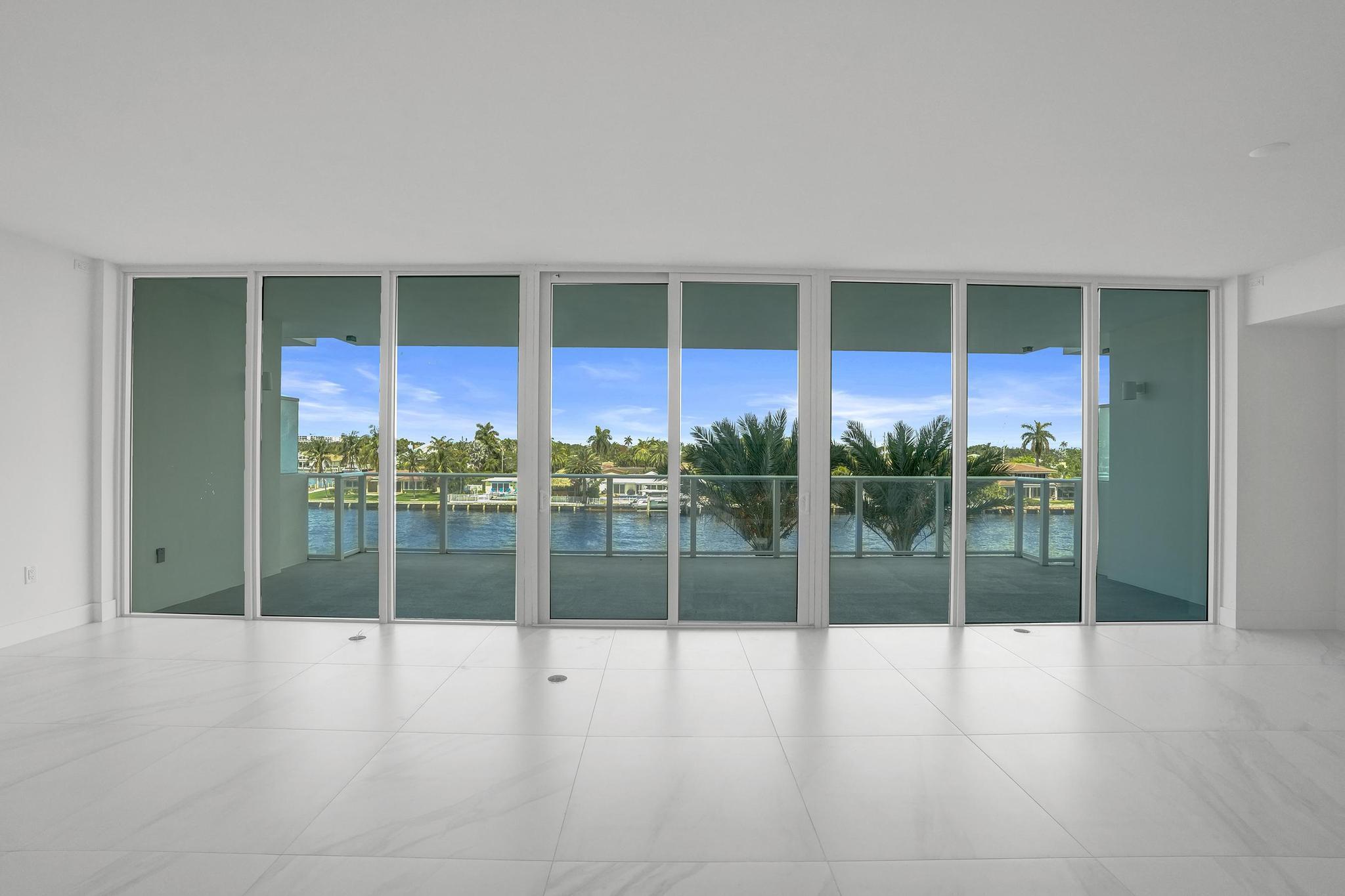 407 North Riverside Drive, Unit 303 Pompano Beach, FL 33062 - Photo 14 of 74 a view of an empty room