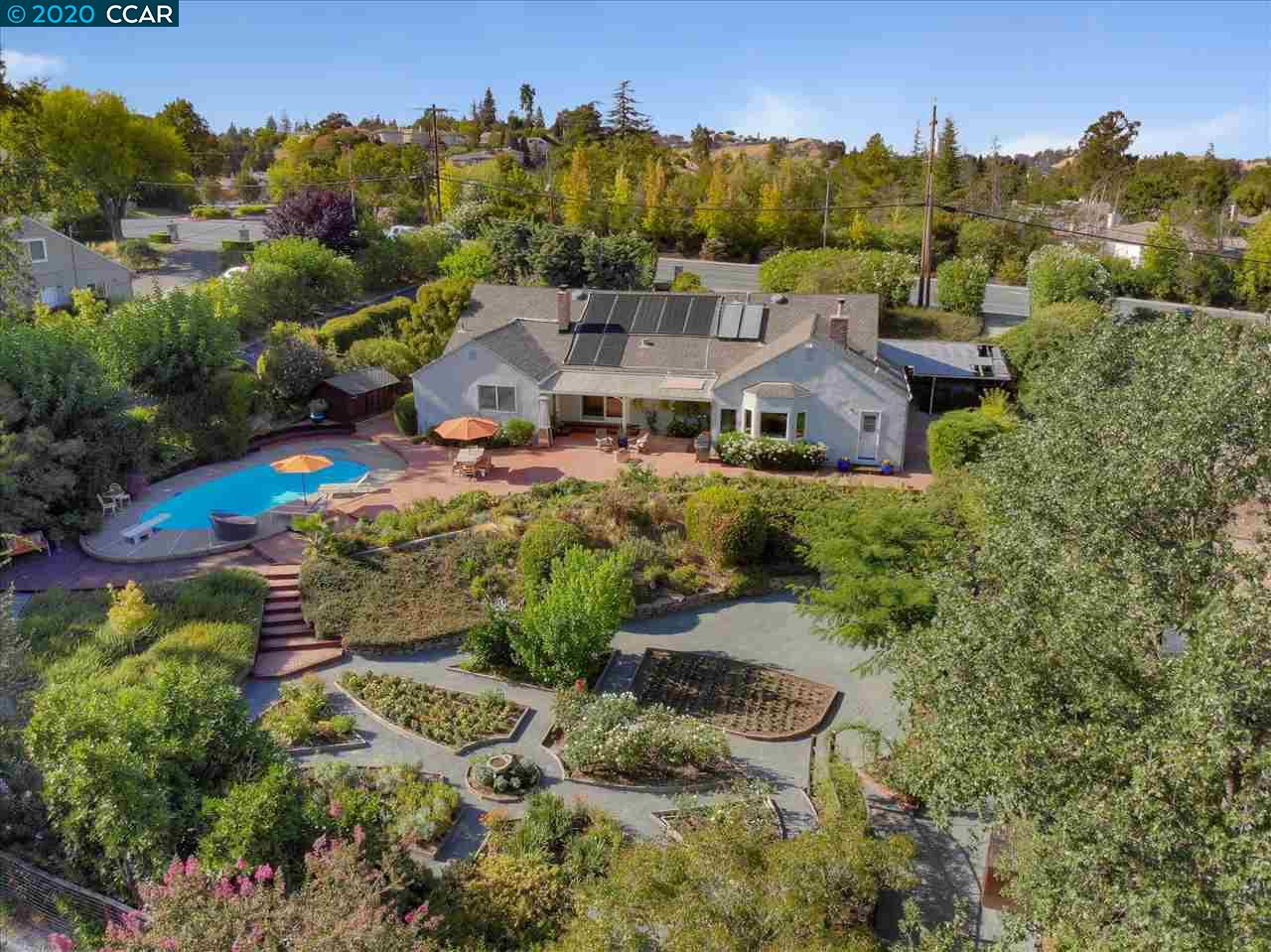 1052 Grayson Road Pleasant Hill, CA 94523 - Photo 1 of 1 an aerial view of multiple house