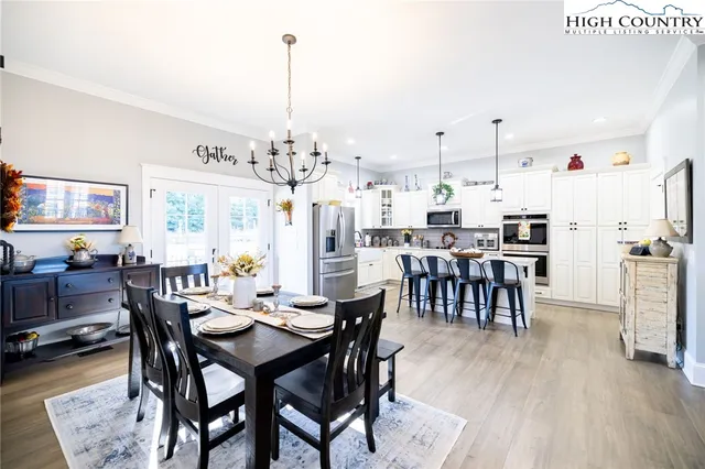 a view of a lush green forest