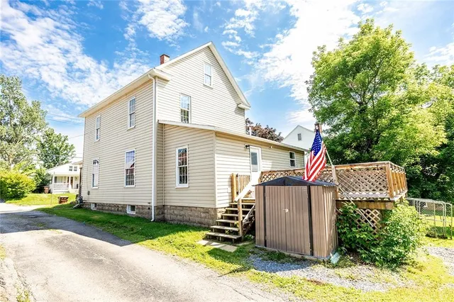 a view of outdoor space and garden