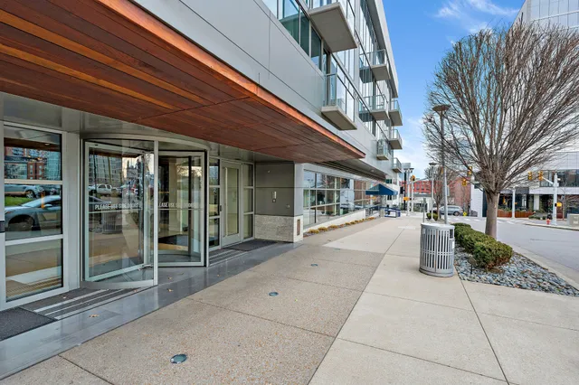 a view of a livingroom with furniture and window