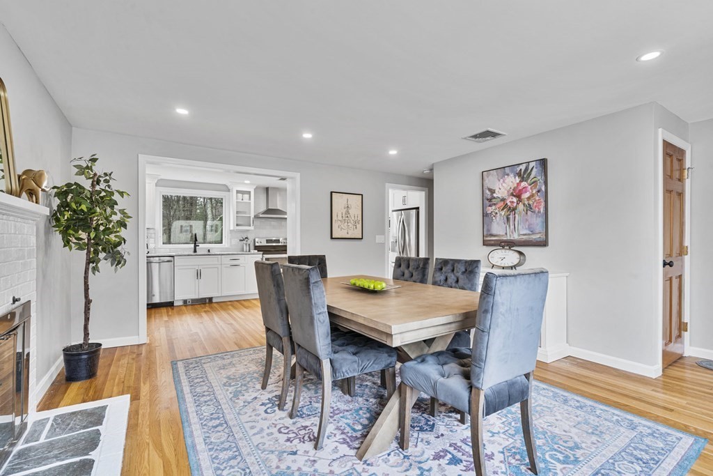 45 Lyndon Road Sharon, MA 02067 - Photo 10 of 31 a view of a dining room with furniture