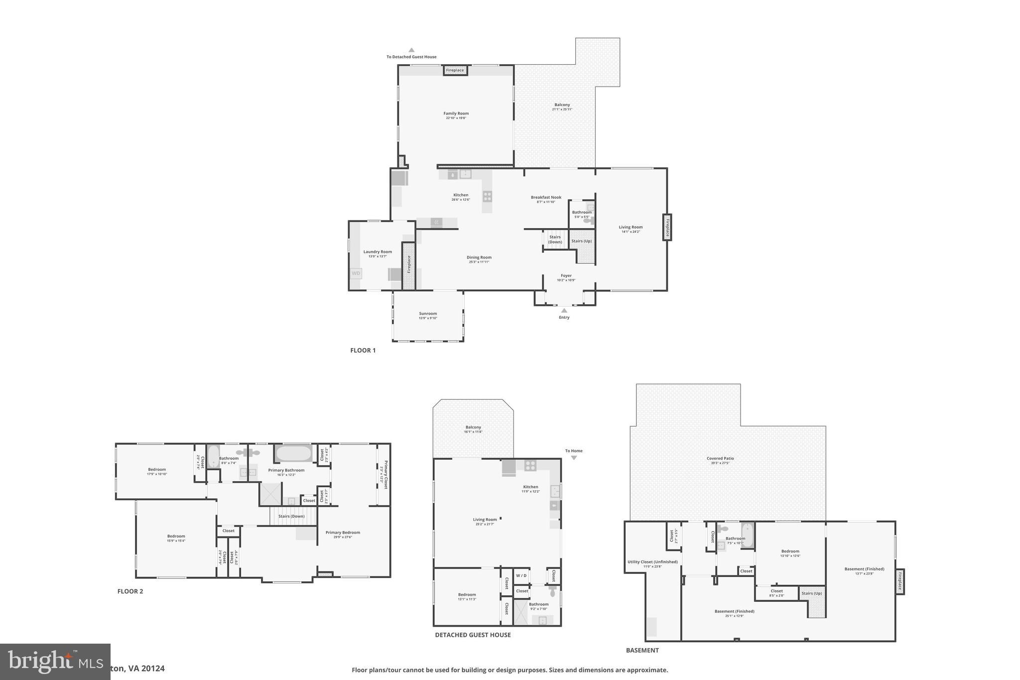 7017 Union Mill Road Clifton, VA 20124 - Photo 132 of 132 Combined Floor Plans