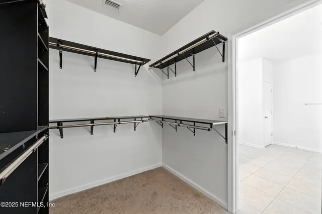 a view of walk in closet