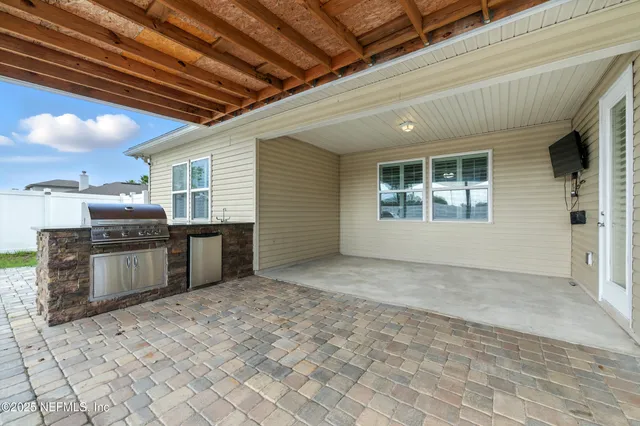 a view of a electric appliances in a room