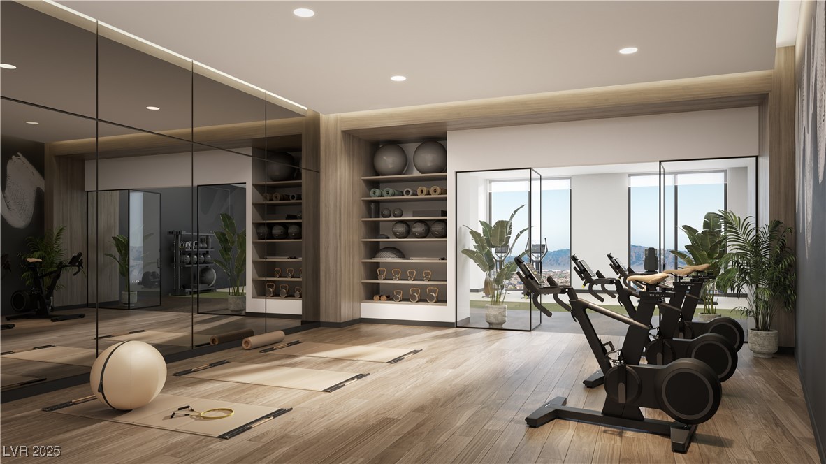 700 West Carson Avenue, Unit 2002 Las Vegas, NV 89106 - Photo 11 of 59 Yoga and Spin Studio Rendering