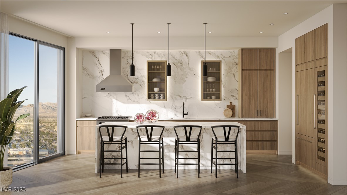700 West Carson Avenue, Unit 2002 Las Vegas, NV 89106 - Photo 30 of 59 Kitchen Rendering