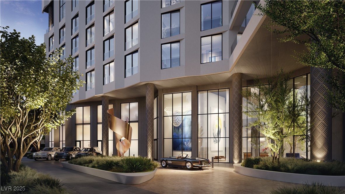 700 West Carson Avenue, Unit 2002 Las Vegas, NV 89106 - Photo 3 of 59 Entrance and Valet Rendering