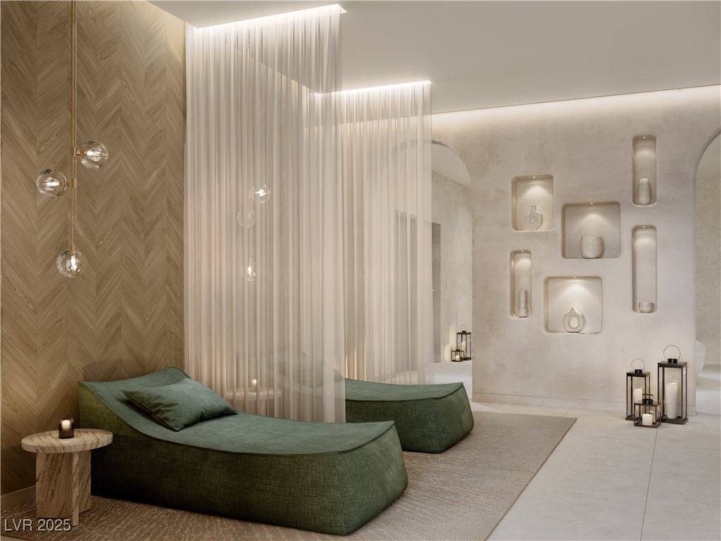 700 West Carson Avenue, Unit 2002 Las Vegas, NV 89106 - Photo 8 of 59 Spa Relaxation Lounge Rendering