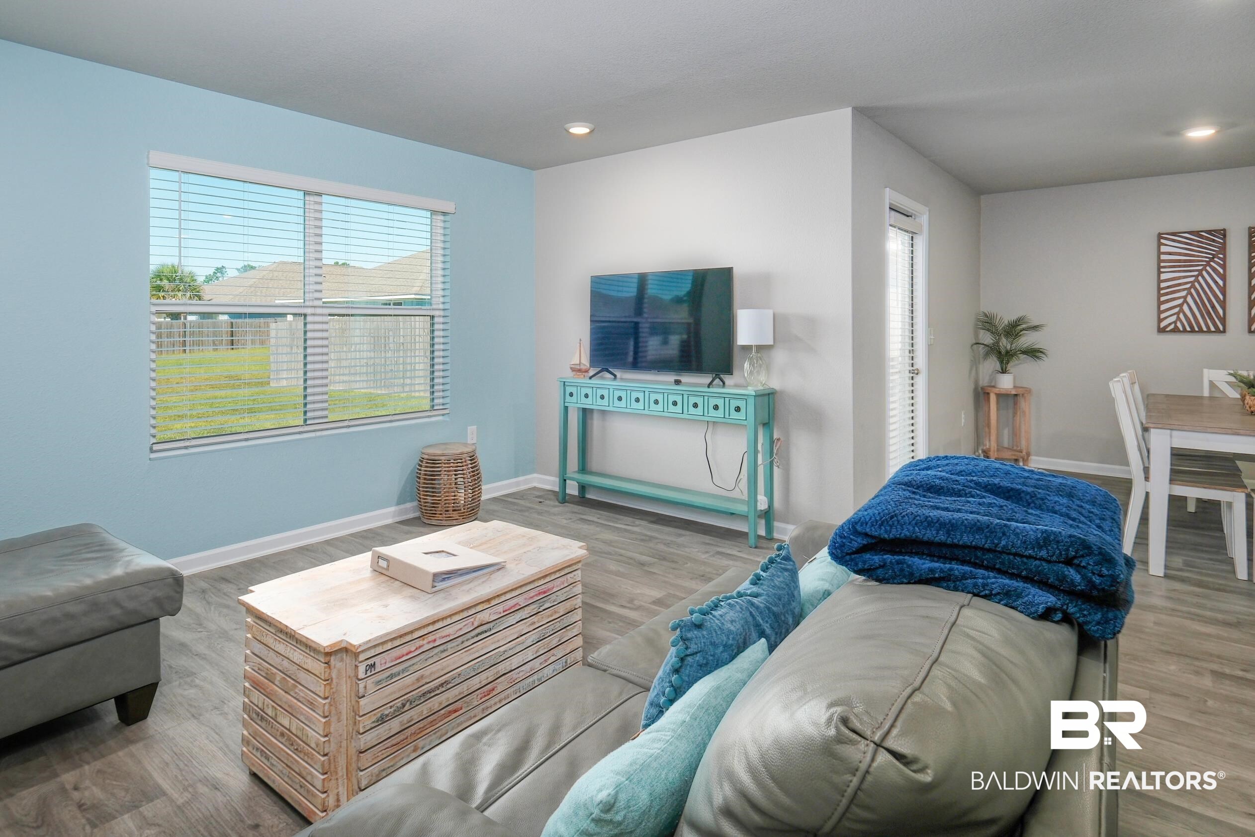 7425 Coppin Drive Foley, AL 36535 - Photo 14 of 41 Living room with light hardwood / wood-style flooring