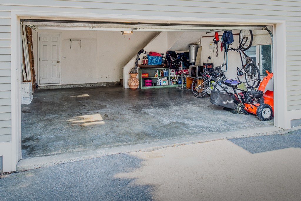16 Lehman Road Marblehead, MA 01945 - Photo 19 of 21 a view of a garage with rack and bicycle